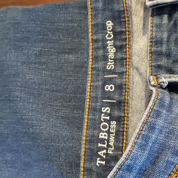 Talbots Straight Crop Jeans SZ 8 - Picture 5 of 7